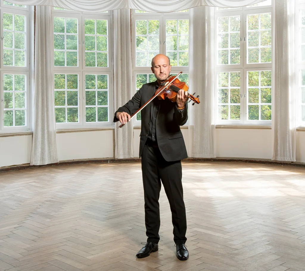 Frank Ilzig mit Viola
