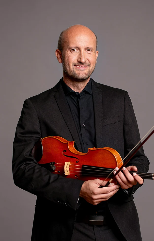 Frank Ilzig mit Viola